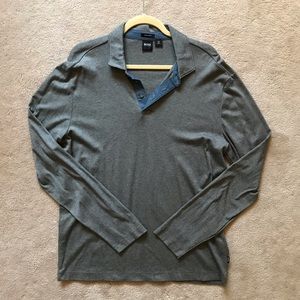 SALE! - HUGO BOSS Gray Polo